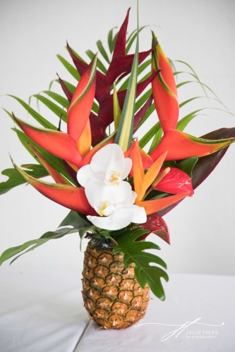 Ananas fleuri