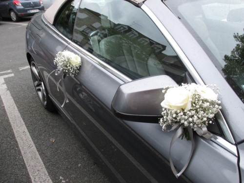 Petit bouquet pour les rétroviseurs et portières