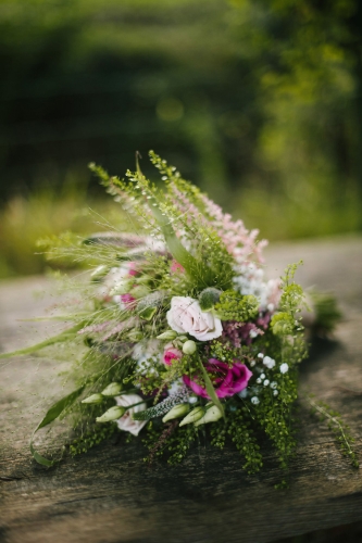 Bouquet de mariée champêtre