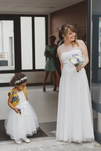 Couronne de fleurs pour enfant